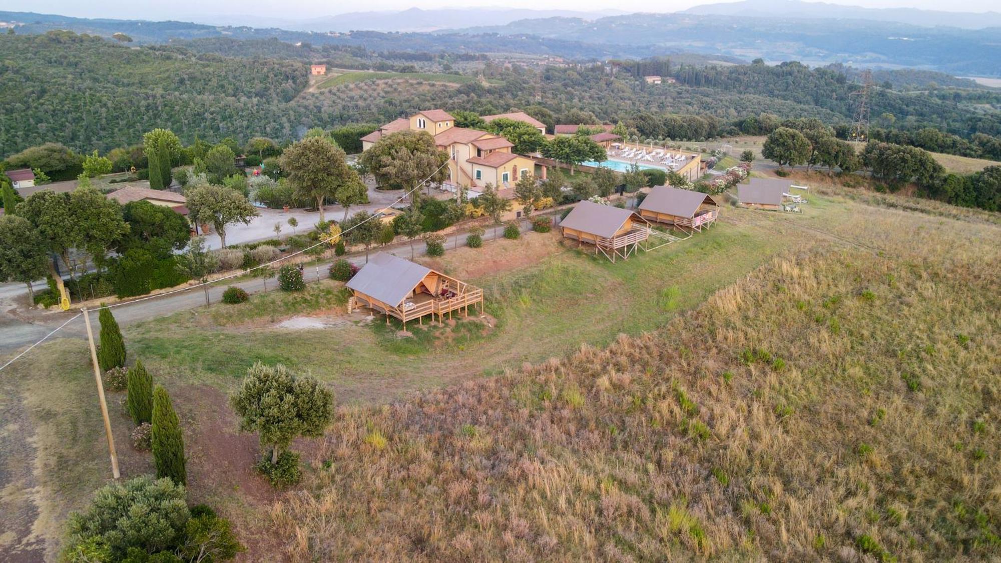 Отель Glamping Debbiare Рипарбелла Экстерьер фото